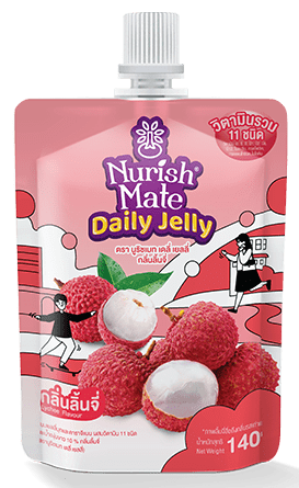 Nurish Mate Daily Jelly Lychee Flavor – Konnyaku Jelly